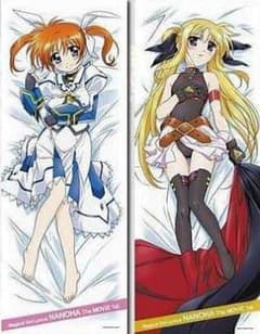 新品 未開封】魔法少女リリカルなのは 高町なのは フェイト 抱き枕