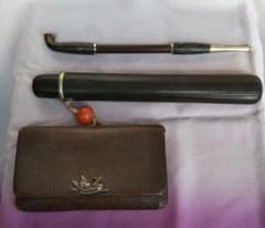 骨董 煙管入れ・煙草入れ 菩薩と鬼 - メルカリ