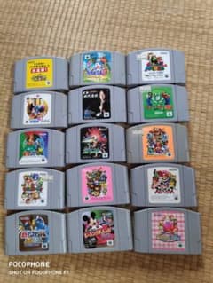 ニンテンドー64 ソフト セット売りのサムネイル