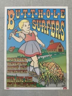 Butthole Surfers バットホール サーファーズ ライブポスター m62230919355_1.jpg?1736562181