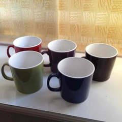 マグカップ コーヒーカップ 5色セット スープカップ おうちカフェにのサムネイル
