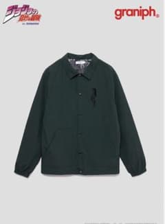 Sサイズ グラニフ ジョジョの奇妙な冒険 石仮面 コーチジャケット