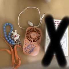 studio CLIP ノンタン ミニハンディファンのサムネイル