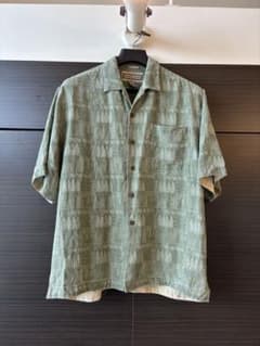【vintage】 90s Jamican Jaxx 100%シルクシャツ　M