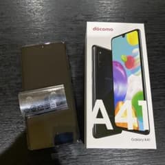Galaxy A41 ブラック 64 GB docomoのサムネイル