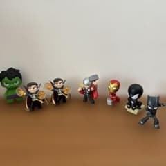 アメコミキャラクター フィギュアセットのサムネイル