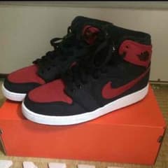 NIKE AIR JORDAN 1 KO 赤 黒 白のサムネイル