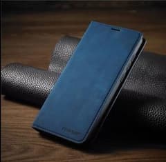 xiaomi redmi note 9s 手帳型ケース　新品　ダークブルーのサムネイル