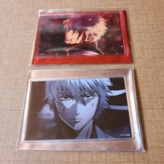 銀魂　坂田銀時　アクリルカード　2枚セット