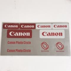 Canon Photo Circleステッカー シール キャノンのサムネイル