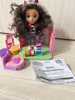 ギャビーのドールハウス　タカラトミー ピロー・キャットのベッドルームセット