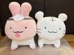 ホワイトタイガーとブラックタイガー野生化BIGぬいぐるみ