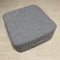 ★値下げ★ケユカKEYUKA トランポリンクッション グレー　美品のサムネイル