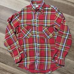 BIG MAC JCPenney ネルシャツ レッド チェック Mのサムネイル