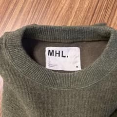 MHL. オリーブグリーン 長袖ニット Mのサムネイル
