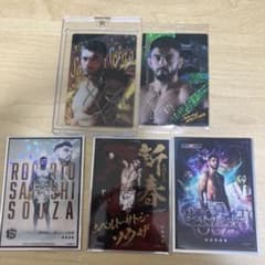 RIZIN ホベルト・サトシ・ソウザ トレーディングカード 5枚セット
