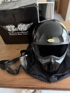 TT&CO フルフェイスヘルメット ゴーグル付きのサムネイル
