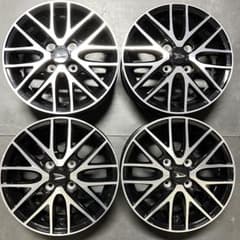 4本 14インチ ダイハツ純正オプションホイール 送料込 切削黒 希少