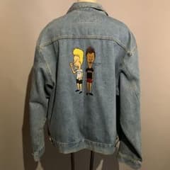 激レア！ ビンテージ Beavis and Butt-Head デニムジャケット - メルカリ
