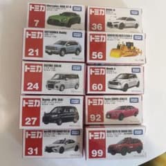 トミカ 67台 まとめ 廃版品 廃盤品多数 トミカ 10台セット まとめ売り - メルカリ