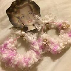 お花×星×リボン ピアス 新品 未使用のサムネイル