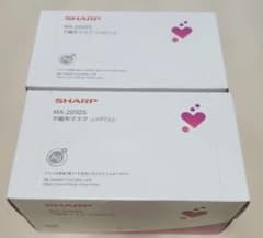 SHARP MA-2050(J) 不織布マスク50枚入り2箱 - メルカリ