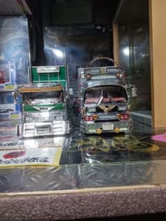 専用！1/32デコトラ、トラックプラモデル完成品ジャンク2台セット 専用！1/32デコトラ、トラックプラモデル完成品ジャンク2台セット