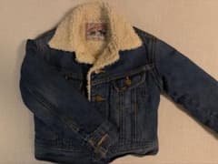 Lee キッズ デニムジャケット ボア付き アウターのサムネイル