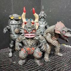 ウルトラ怪獣現行ソフビセブンカプセル怪獣4体セット（リアル