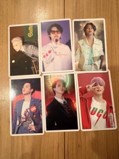 BTS ジミン トレカ 6枚セットのサムネイル