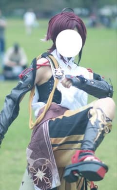 原神 鹿野院平蔵 コスプレ衣装 フルセット S〜Mサイズ 原神 鹿野院平蔵 コスプレ 三分妄想 ウィッグ、下駄付き、⚠️一部