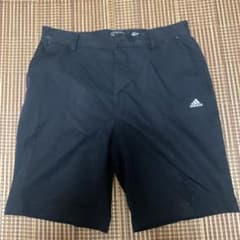 adidas ゴルフパンツ 黒 ウエスト44のサムネイル