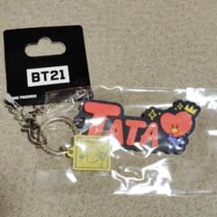 BT21 ラバーバッグチャーム TATA - メルカリ