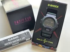 [未使用品] G-SHOCK エヴァンゲリオン初号機モデル DW-6900FS コラボ/G-SHOCK/時計/DW-6900/エヴァンゲリオン/初号機/未使用