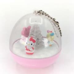 サンリオ 夢キラマスコット スノードーム キティ ウサハナ マイ