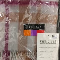 radio eva マフラー　レイ着用モデル radio eva マフラー レイ着用モデル - メルカリ