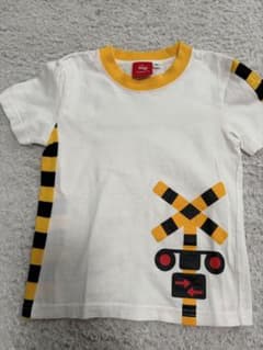 踏切デザイン Tシャツ ＆　プラレール　Tシャツのサムネイル