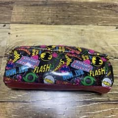Justice League 총 무늬 펜 케이스 파우치