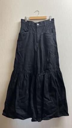 し*ん様 LIVINGTONE ブラックフレアデニム - メルカリ