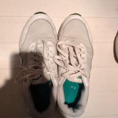 Nike Air Max ホワイト/グリーン スニーカーのサムネイル