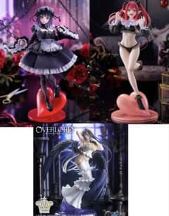 箱無し配送】黒江雫 リズ アルベド T-most フィギュア 3体 お得セット