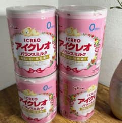 Glico アイクレオ バランスミルク 800g 4缶セット - メルカリ