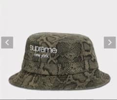Supreme bucket Hat Snake バケットハット　スネーク Supreme bucket Hat Snake バケットハット スネーク - メルカリ