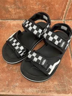 VANS サンダル チェッカーボード 20cm キッズのサムネイル