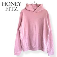 HONEY FITZ プルオーバーパーカー ピンク フーディ フード 642KZ