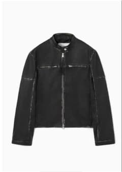cos leather moto jacket ladies - メルカリ