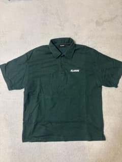 XLARGE エクストララージ 半袖ポロシャツ グリーン Mサイズ ワンポイントのサムネイル