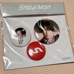 SnowMan 宮舘涼太 1st POP-UP ポップアップ 缶バッジ 台北 - メルカリ