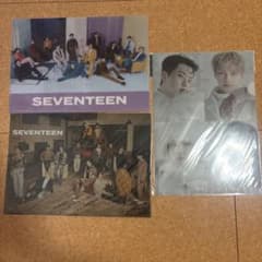 SEVENTEEN クリアファイル 3セットのサムネイル