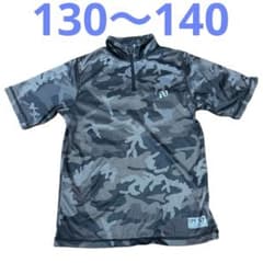 ラッシュガード 130～140 メンズ 水着 迷彩のサムネイル
